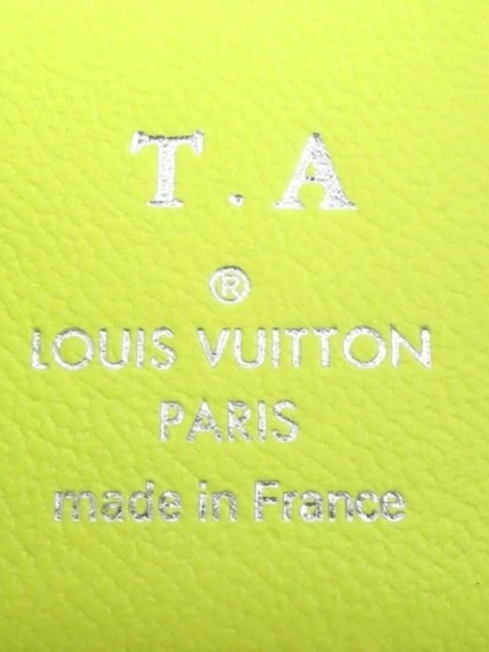 Auth LOUIS VUITTON Bifold Wallet Yellow Green Leather/Silvertone M82331 e61682a - Picture 9 of 9